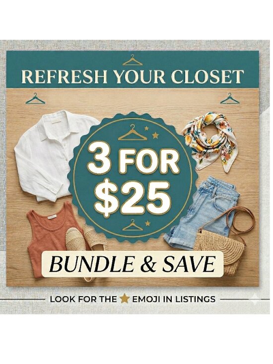 Other - ⭐ 3 FOR $25 MIX & MATCH SALE! ⭐ BUNDLE & SAVE